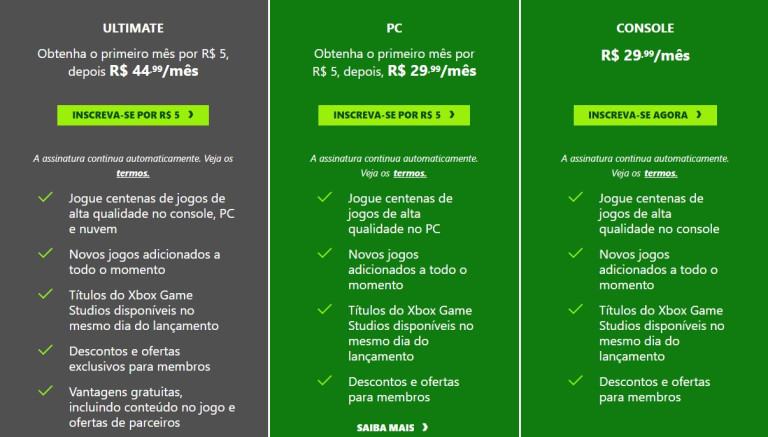 Xbox Game Pass Guia completo Veja o valor jogos disponíveis e regras