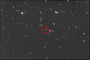 Asteroide “potencialmente perigoso” fotografado em imagem rara