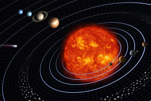 Qual a estrutura do nosso Sistema Solar [Planetas]