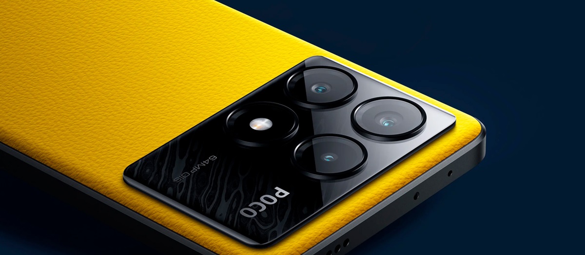 Poco X6 Pro amarelo