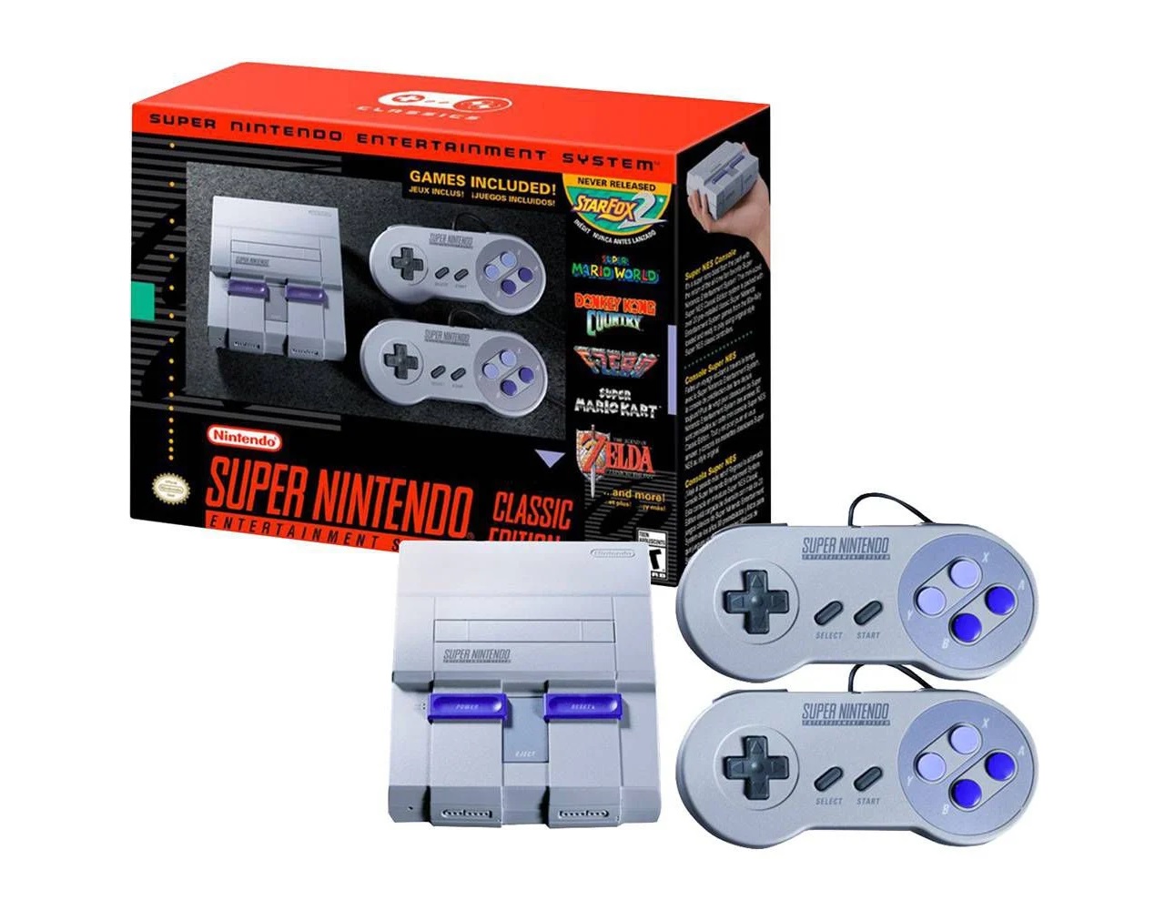 Super Nintendo Snes Classic Edition Mini 