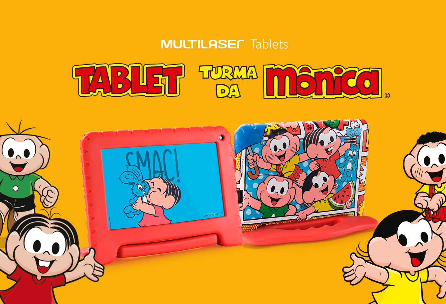 Tablet Multilaser Turma da Mônica 