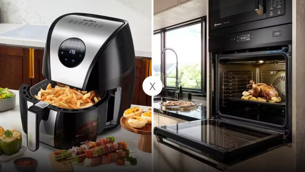 air fryer ou forno elétrico com função air fryer