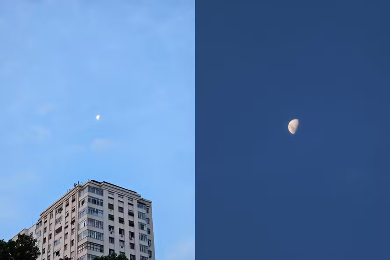 melhor celular para tirar foto da lua em 2025