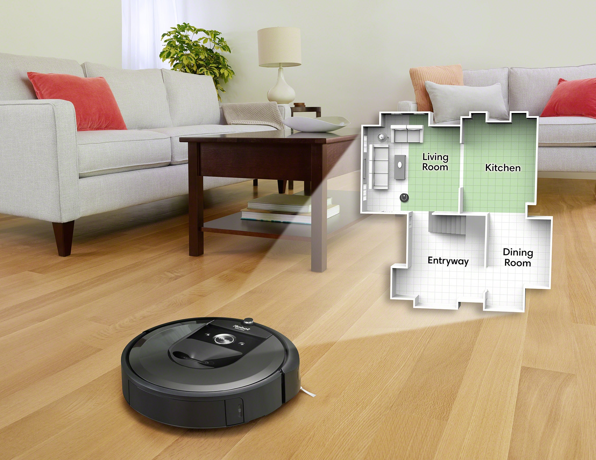 Aspirador robô iRobot Roomba i7+